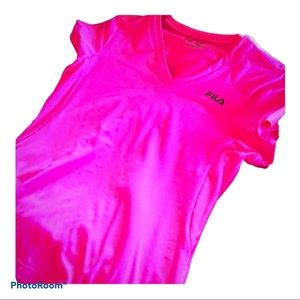 Bright Pink‎ Quick Dry Lightweight Activewear Shirt